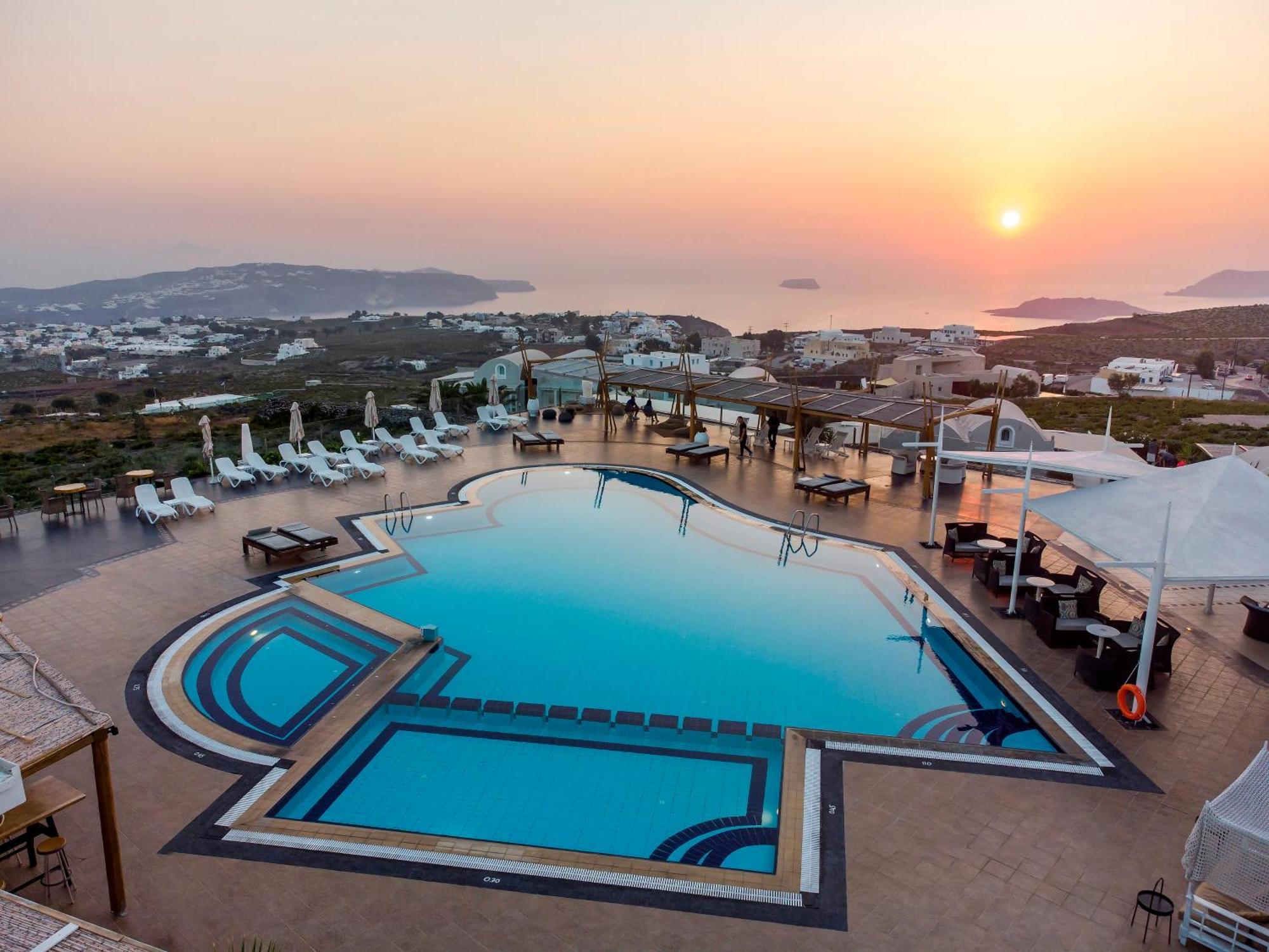 Orizontes Hotel Santorini Pýrgos Zewnętrze zdjęcie
