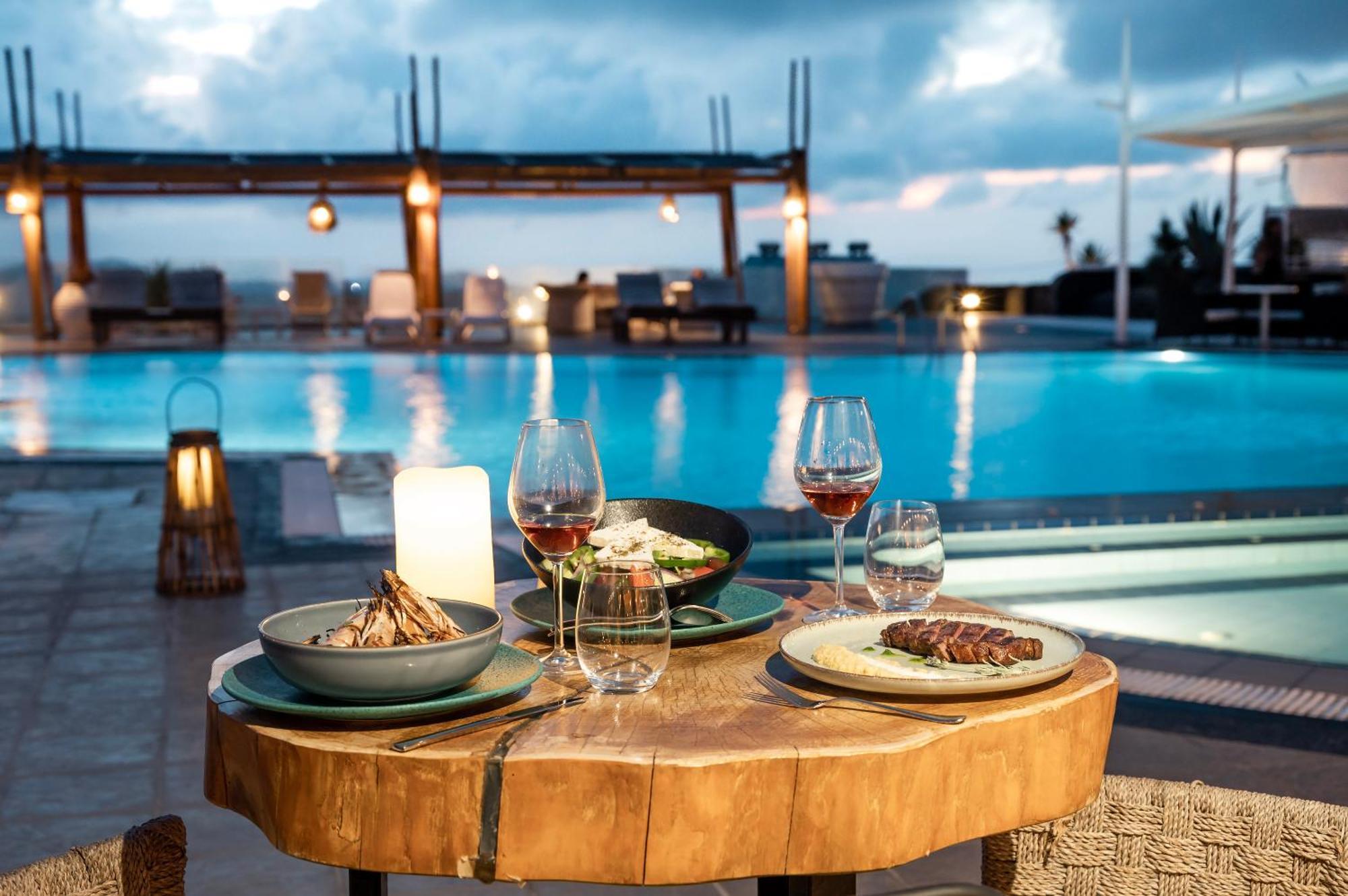 Orizontes Hotel Santorini Pýrgos Zewnętrze zdjęcie